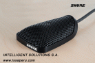  Micrófono Alámbrico SHURE Centraverse CVB-B /O (omnidireccional) color negro  