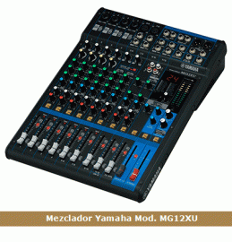 Mezcladora YAMAHA MG12XU