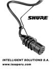 Micrófono Alámbrico SHURE Centraverse Suspendido CVO-B color negro