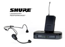 Micrófono Inalámbrico Shure BLX14/P31  (de Vincha)