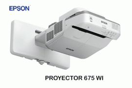 PROYECTOR EPSON BL 675WI, 3200 LÚMENES